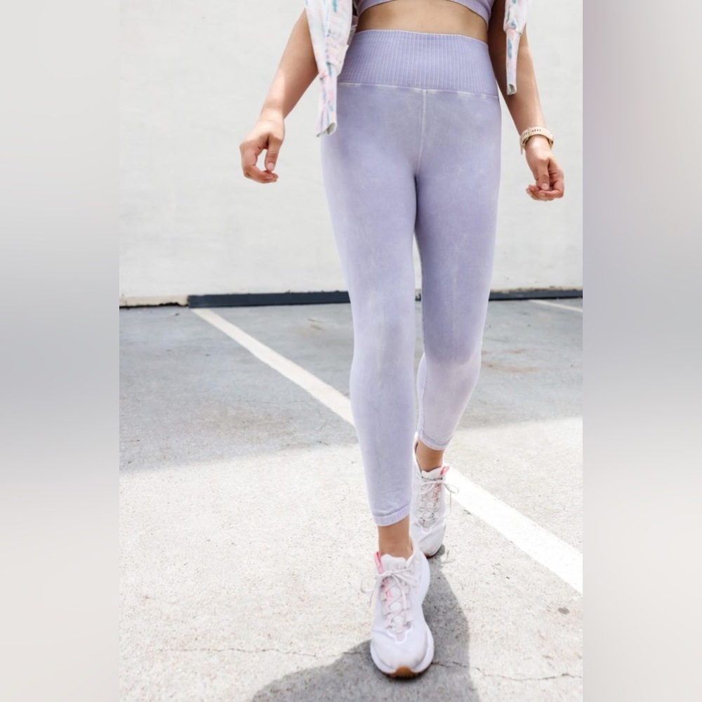 *SOLD* Free People Movement High-Rise 7/8 Length Good Karma Leggings